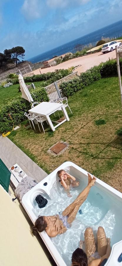 Cluxury-Torre Dei Saraceni Boutique Apt By The Sea Beach, Pool,Private Jacuzzi, Parking Cervo Eksteriør billede